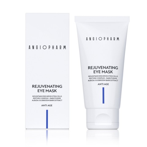 АНГИОФАРМ Омолаживающая маска для кожи вокруг глаз ANGIOPHARM REJUVENATING EYE MASK, 50 мл