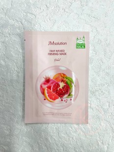 JMsolution Укрепляющая тканевая маска с фруктовыми экстрактами Fruit Infused Firming Mask