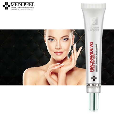 Medi-Peel Тонизирующий точечный крем для лица Niacinamide W3 Toning Spot Cream, 40 мл