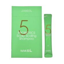 MASIL Шампунь для глубокого очищения кожи головы с пробиотиками 5 Probiotics Scalp Scaling Shampoo Stick Pouch, 8 мл.