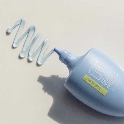 SUR.MEDIC+ Успокаивающий солнцезащитный крем с азуленом Azulene Mild 5.5 UV Protect Sun, 50 мл.