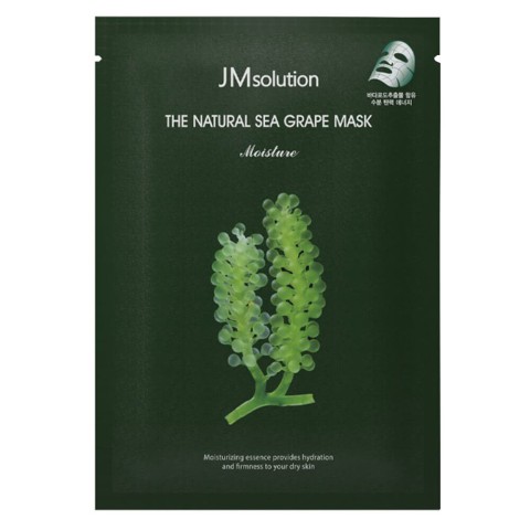 JMsolution Увлажняющая тканевая маска с морским виноградом The Natural Sea Grape Mask Moisture