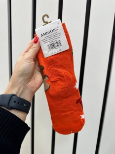 AMIGOBS Носки унисекс яркие с рисунком Том и Джерри, 37-42 р., 1 пара