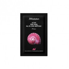 JMsolution Ампульная восстанавливающая сыворотка с улиткой Active Pink Snail All In One Ampoule