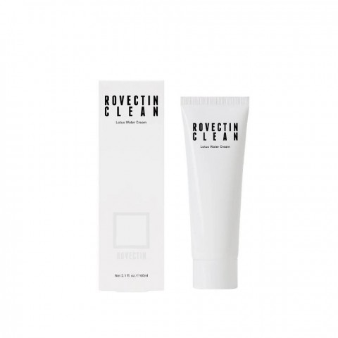 Rovectin Увлажняющий крем для лица с лотосом Clean Lotus Water Cream, 60 мл.