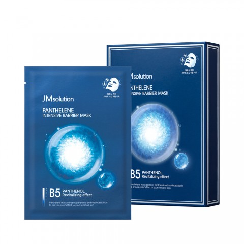 JMSOLUTION Маска для лица увлажняющая с пантенолом - Panthelene intensive barrier mask