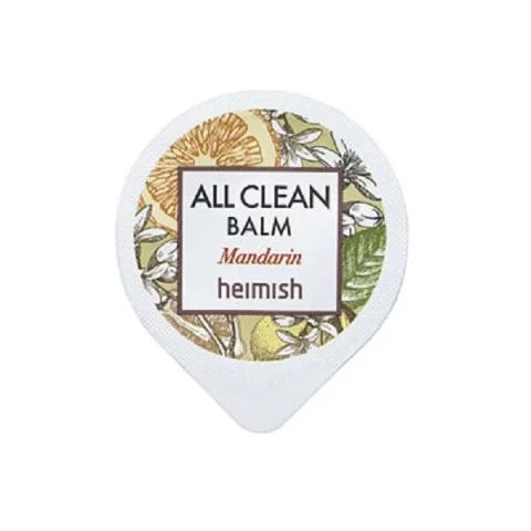 Heimish Очищающий бальзам для снятия макияжа с мандарином миниатюра All Clean Balm Mandarin, 5 мл