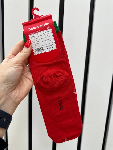 TURKAN Носки женские новогодние, 36-41 р., в ассортименте, 1 пара