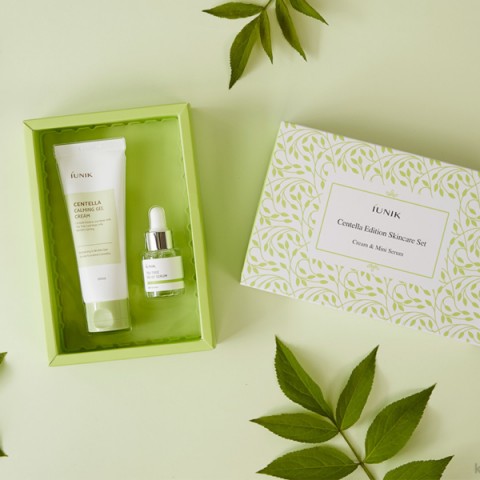 iUnik Набор для ухода за проблемной кожей с центеллой и чайным деревом Centella Edition Skincare Set