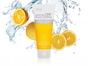 3W Clinic Пенка для умывания с коэнзимом Coenzyme Q10 Foam Cleansing