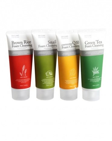 3W Clinic Пенка для умывания с коэнзимом Coenzyme Q10 Foam Cleansing