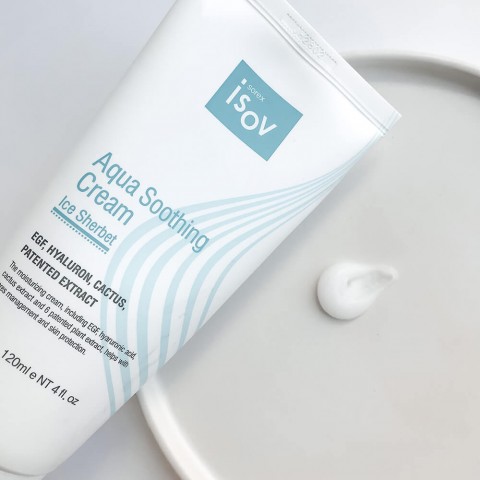 isov Крем щербет аква-охлаждение Aqua Soothing Cream, 120 мл