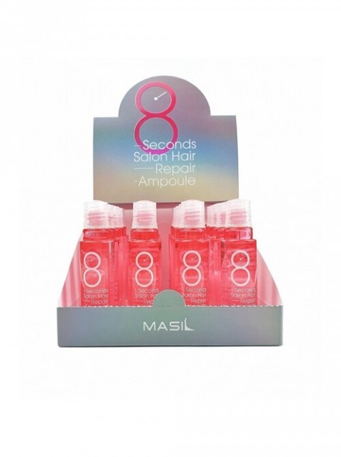 MASIL Филлер для восстановления волос 8 Seconds Salon Hair Repair Ampoule, 15 мл.