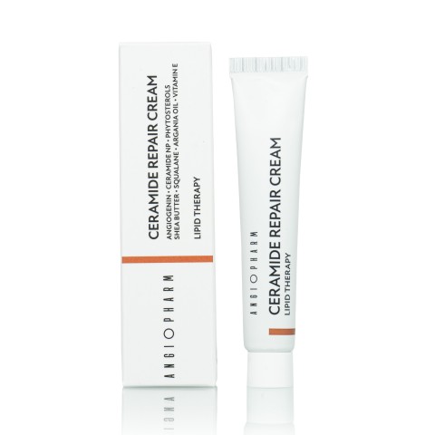АНГИОФАРМ Восстанавливающий крем с церамидами ANGIOPHARM CERAMIDE REPAIR CREAM, миниатюра 7 мл