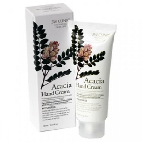 3W Clinic Крем для рук с экстрактом акации Acacia Hand Cream