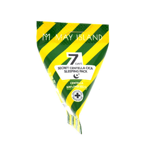 May Island Ночная маска для лица с центеллой и маслом подсолнуха 7 Days Secret Centella Cica Sleeping Pack