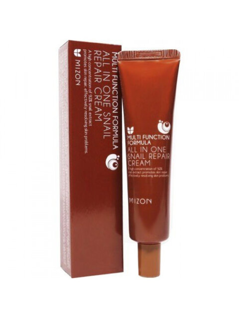 Mizon Крем для лица с улиткой All In One Snail Repair Cream Tube