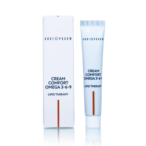 АНГИОФАРМ Крем-комфорт Омега 3-6-9 ANGIOPHARM CREAM COMFORT OMEGA 3-6-9, миниатюра 7 мл.