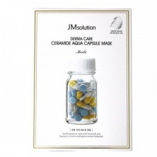 JMsolution Восстанавливающая тканевая маска для лица с керамидами Derma Care Ceramide Aqua Capsule Mask