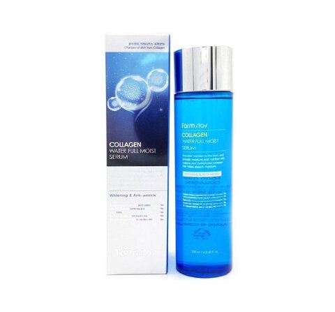 FarmStay Увлажняющая коллагеновая сыворотка Water Full Moist Serum
