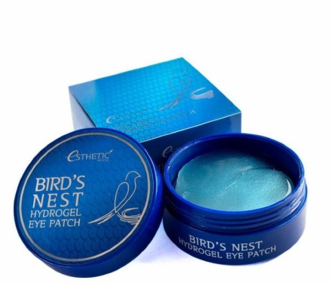 Esthetic House Гидрогелевые патчи с ласточкиным гнездом Bird's Nest Hydrogel Eye Patch, 60 шт.
