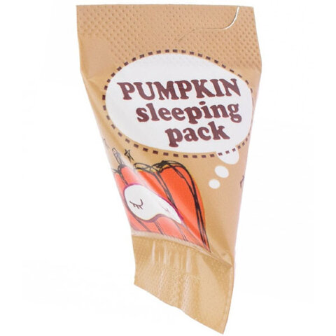 Ночная маска для лица Too Cool For School с тыквой Pumpkin Sleeping Pack, 2 мл.