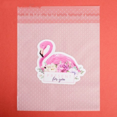 Пакет подарочный "Present for you", 18 х 18 см.