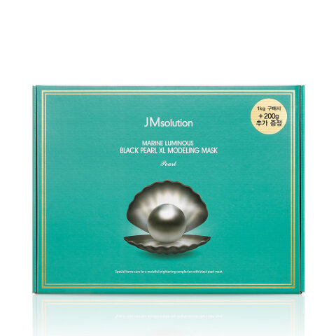 JMsolution Альгинатная маска для лица с черным жемчугом Marine Luminous Black Pearl XL Modeling Mask