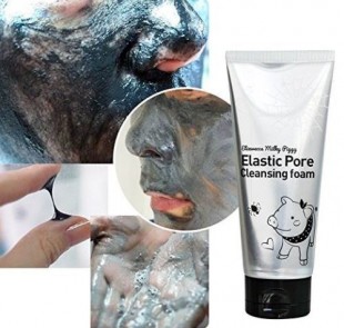 Elizavecca Маска пенка от черных точек Milky Piggy Elastic Pore Cleansing Foam