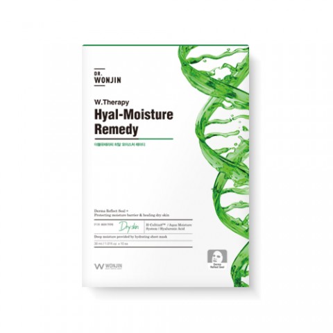 Dr.Wonjin Увлажняющие маски для лица набор и пенка Hyal-Moisture Remedy