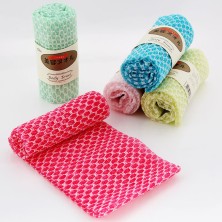 Массажная мочалка удлиненная Deluxe Massage Body Towel, жёсткая, 30* 90 см