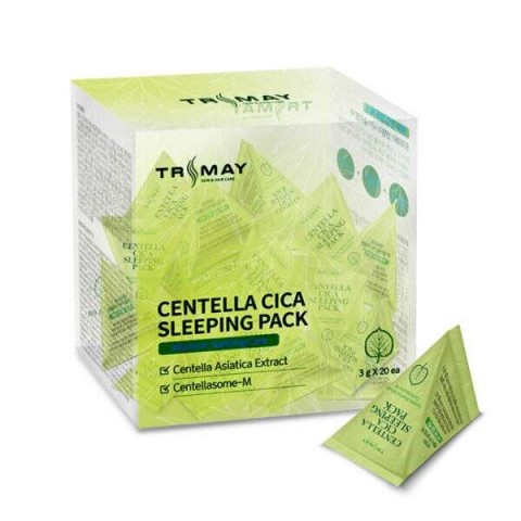Trimay Ночная успокаивающая маска для лица Centella Cica Sleeping Pack