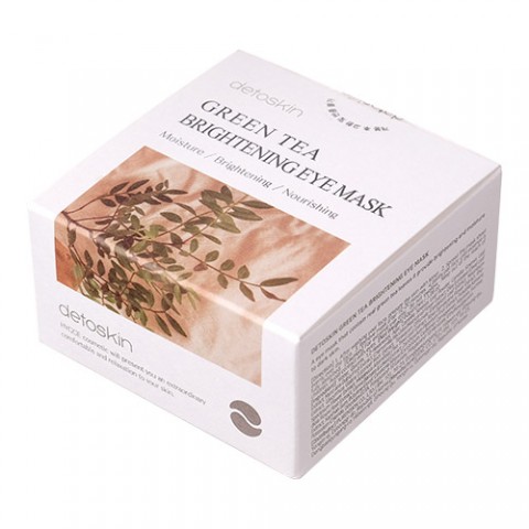 Detoskin Гидрогелевые патчи с зеленым чаем GREEN TEA-BRIGHTENING MASK, 60 шт.