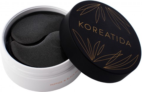 KOREATIDA Гидрогелевые патчи с пептидами и экстрактом жемчуга peptide & black pearl hydrogel eye patch, 60 шт.