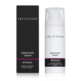 АНГИОФАРМ Крем с бакучиолом ANGIOPHARM BAKUCHIOL CREAM RETISOLVE, 50 мл.