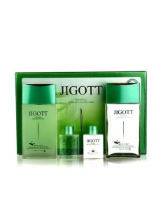 JIGOTT Мужской набор для лица с зеленым чаем WELL-BEING GREEN TEA HOMME SKIN CARE 2SET