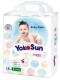YokoSun Подгузники-трусики на липучках размер L с 9-14 кг 0+, 18 шт.