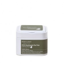 Mary&May Набор успокаивающих тканевых масок с центеллой Cica Houttuynia Tea Tree Calming Mask, 30 шт.