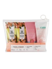 Welcos Around Me Набор дорожный Travel X Friends Hair&Body Travel Kit, 4*70 мл