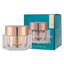 PRIVIA Успокаивающий крем с экстрактом чайного дерева Premium Tea Tree Calming Cream, 50 мл.
