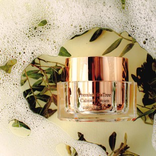 PRIVIA Успокаивающий крем с экстрактом чайного дерева Premium Tea Tree Calming Cream, 50 мл.