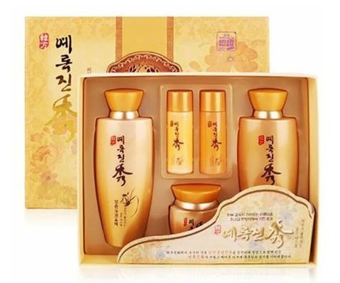 JIGOTT Уходовый набор для лица с восточными травами YEROKJINSU HANBANG 3SET