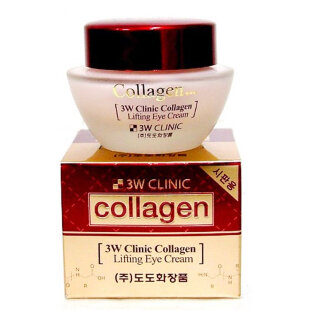 3W Clinic Лифтинг крем для кожи вокруг глаз с коллагеном Collagen Lifting Eye Cream
