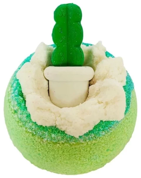 Bomb Master Бомбочка для ванн «Кактус» зелёная, 130 г