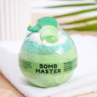 Bomb Master Бомбочка для ванн «Кактус» зелёная, 130 г