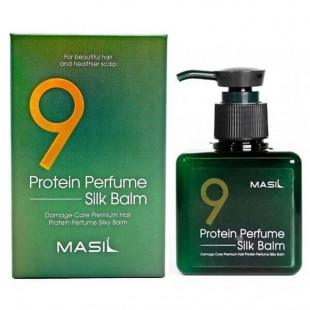 Бальзам для поврежденных волос Masil с протеинами шелка 9 Protein Perfume Silk Balm, 180 мл. 