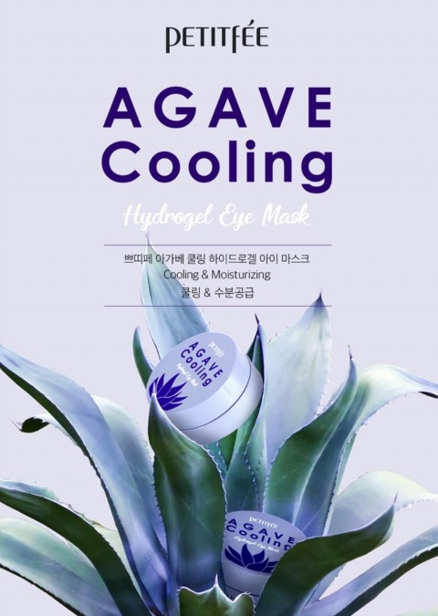 Petitfee Гидрогелевые патчи для глаз с агавой Agave Cooling Hydrogel Eye Mask