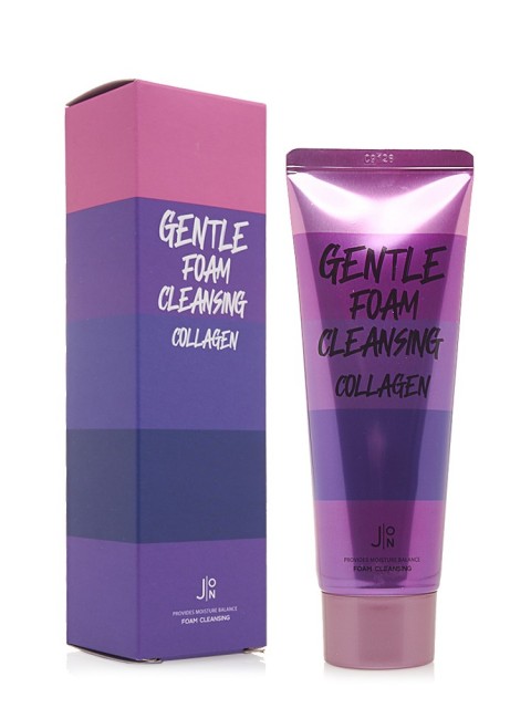 J:on Пенка для умывания с коллагеном Gentle Foam Cleansing Collagen