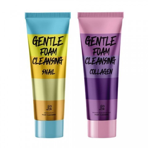J:on Пенка для умывания с коллагеном Gentle Foam Cleansing Collagen