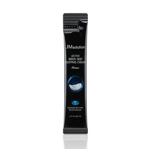 JMsolution Крем маска ночная для лица с ласточкиным гнездом Active Birds' Nest Sleeping Cream Prime